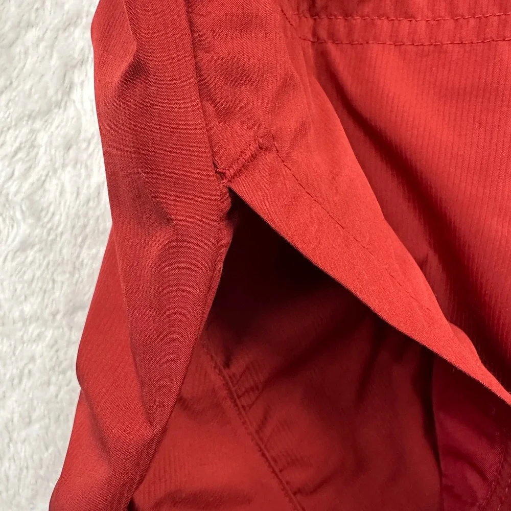 Nike Team Stanford University 1/4 Zip Windbreaker Mens XL Red Storm Fit NikeFIT